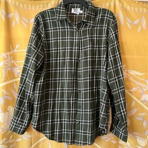 Green Flannel From Princess Polly
